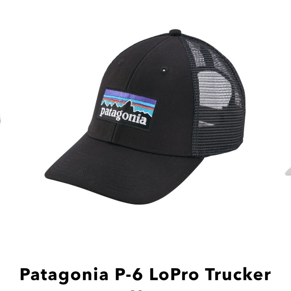 NWT Patagonia P-6 Logo Lopro trucker hat